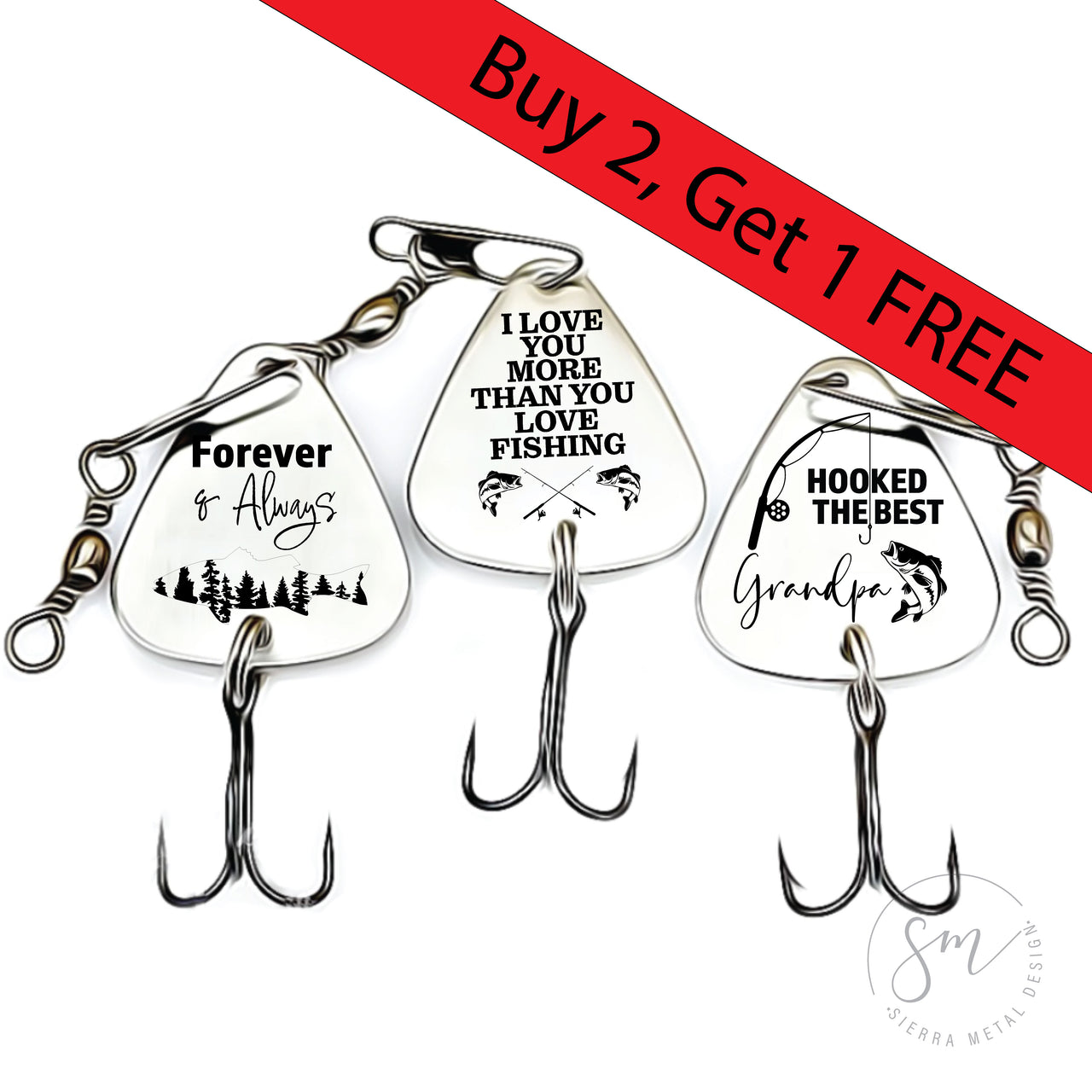 Fishing Lure Special - BUY 2, GET 1 FREE